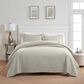 Trade Linker 3-Piece Queen Basket Pinsonic Quilt Set in Oatmeal, , large