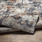 Surya Tuscany 7"10" Square Gray, Camel and White Area Rug, , large