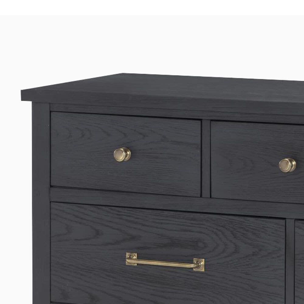 Legacy Classic Flatiron 7 Drawer Dresser and Mirror in Midnight, , large