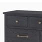 Legacy Classic Flatiron 7 Drawer Dresser and Mirror in Midnight, , large