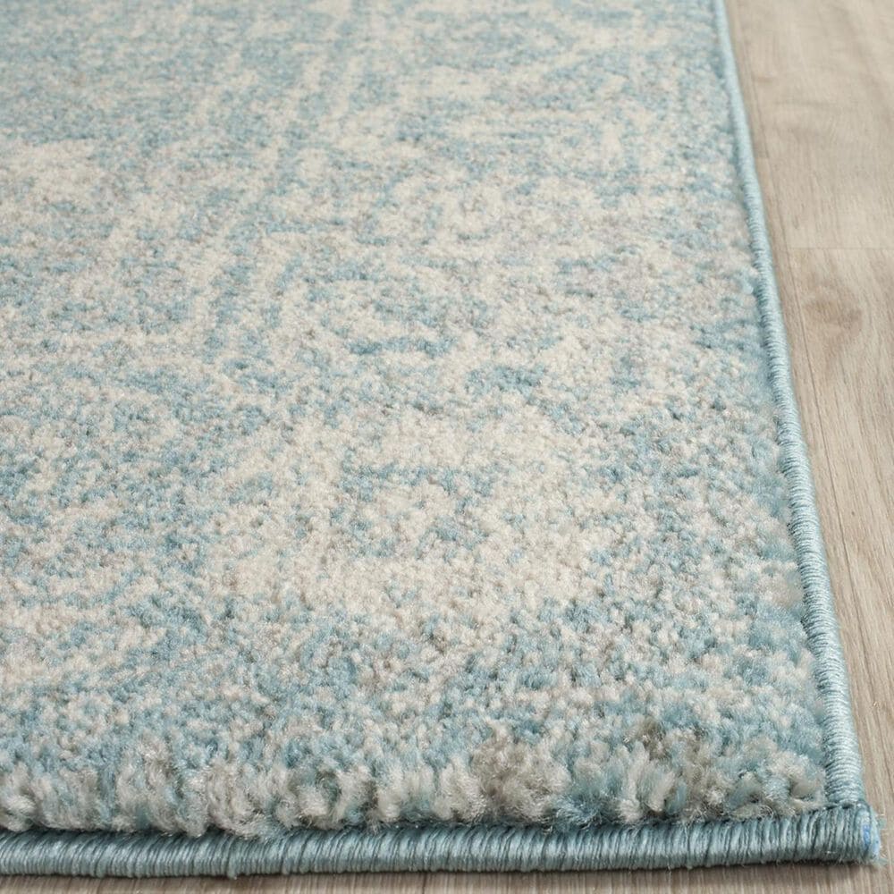 Safavieh Evoke EVK270D-3 3&#39; x 5&#39; Light Blue/Ivory Area Rug, , large