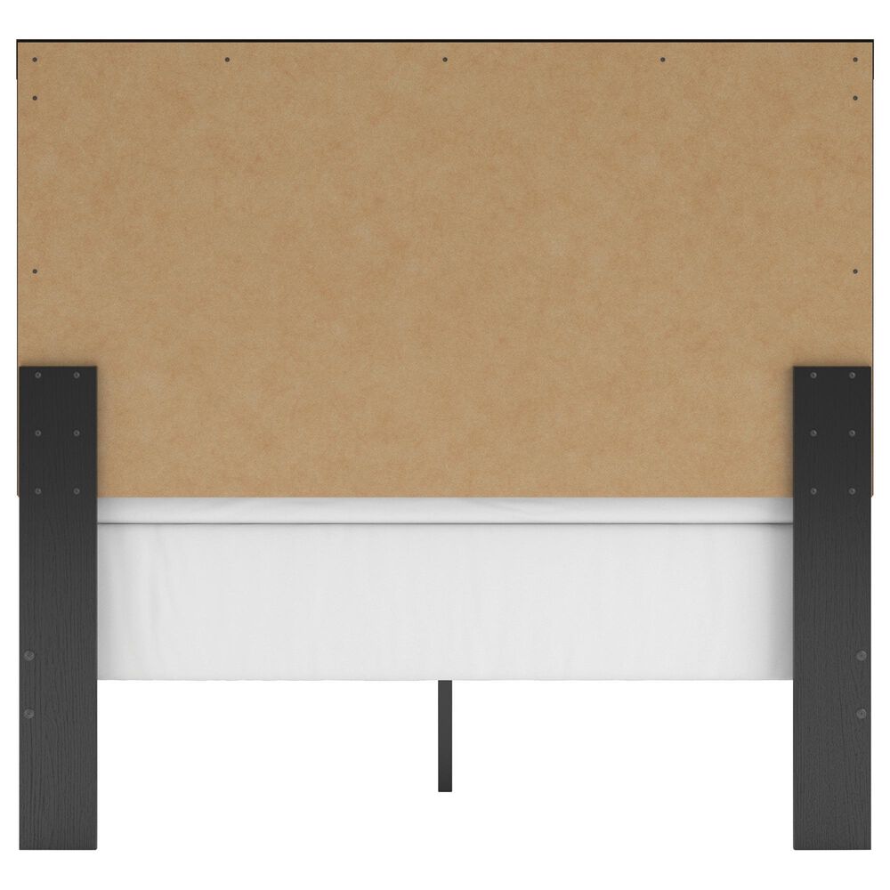 Ashley Broachmyn Full Panel Bed in Black and Gray, , large
