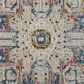 Feizy Kaia 39HTF 3" x 10" Blue and Red Runner, , large