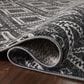 Loloi II Vance VAN-05 2"3" x 3"10" Charcoal and Dove Area Rug, , large