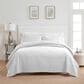 Trade Linker 3-Piece Queen Basket Pinsonic Quilt Set in White, , large