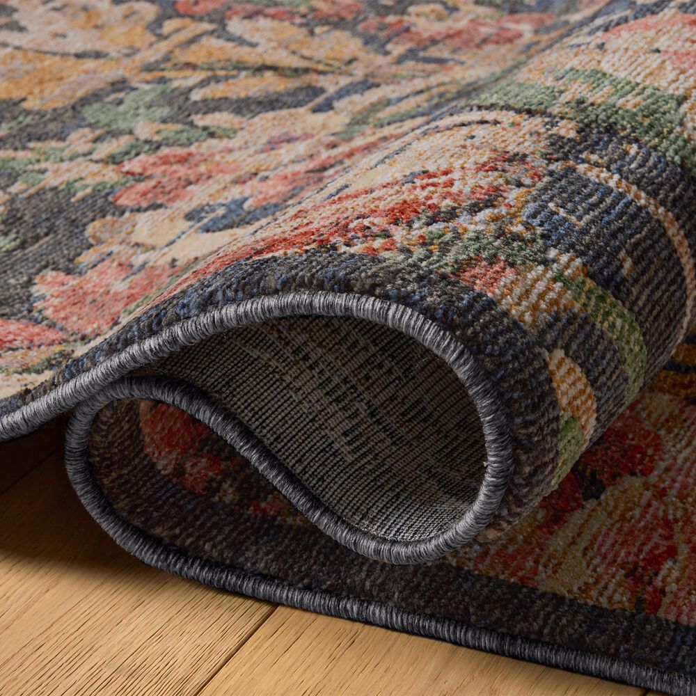 Loloi Winchester Midnight and Blush 2'3" x 3'10" Area Rug, , large