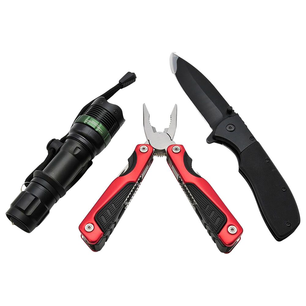 RoadPro 3Pc Tactical Tool Set, , large