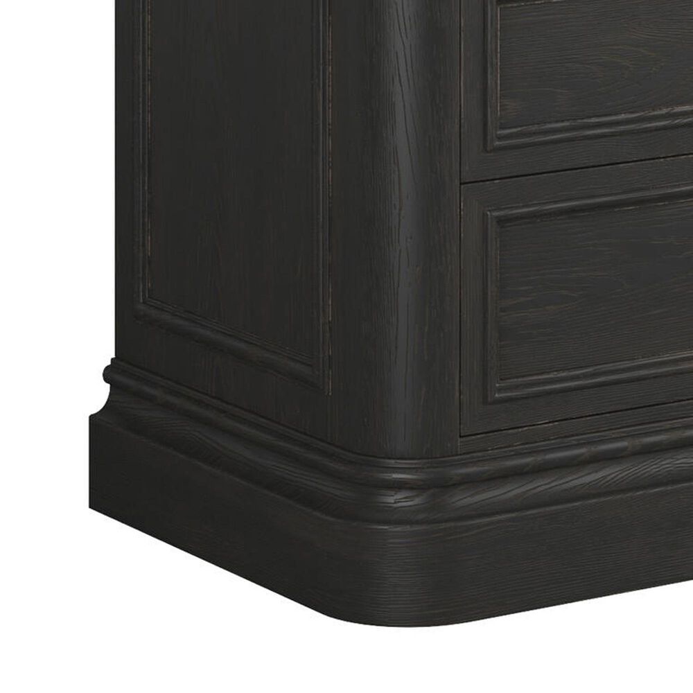 Vantage Atrium 3-Drawer Nightstand in Hand Rubbed Black, , large