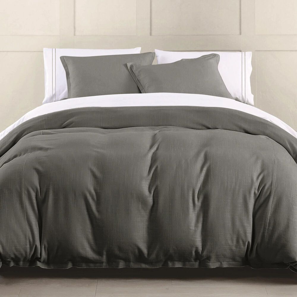 HiEnd Accents Hera 3-Piece Super King Duvet Cover Set in Slate, , large