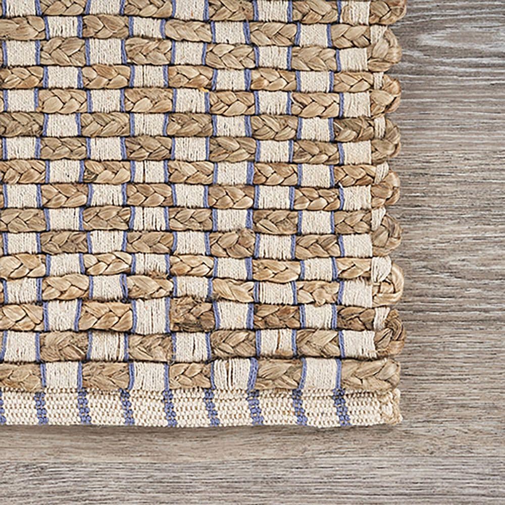 L&amp;R Resources Natural Fiber 5&#39; x 7&#39;9&quot; Indigo Area Rug, , large