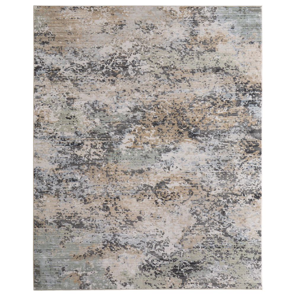 Feizy Greenwich Beige and Multicolor 2"6" x 7"3" Runner, , large