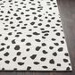 Surya Moroccan Shag Black and White 7"10" x 10"2" Area Rug, , large