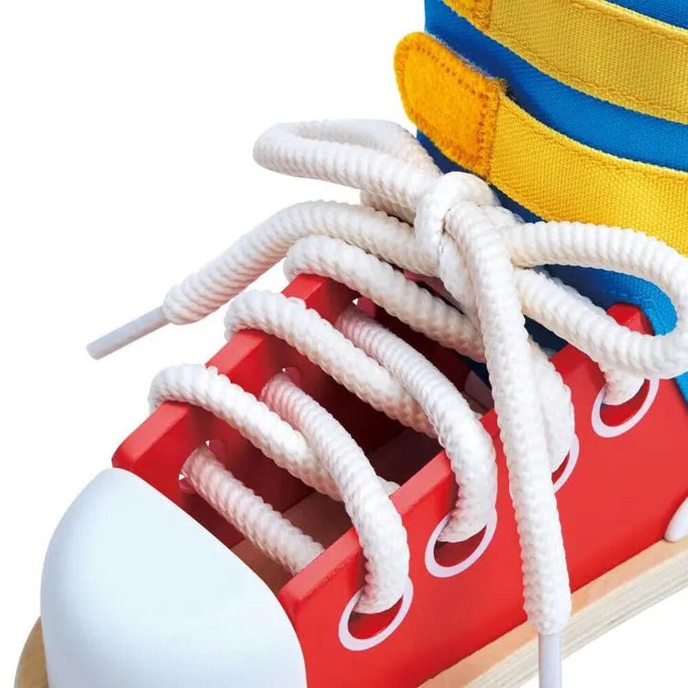 Hape Toys Tie-It Lacing Sneaker in Multicolor, , large