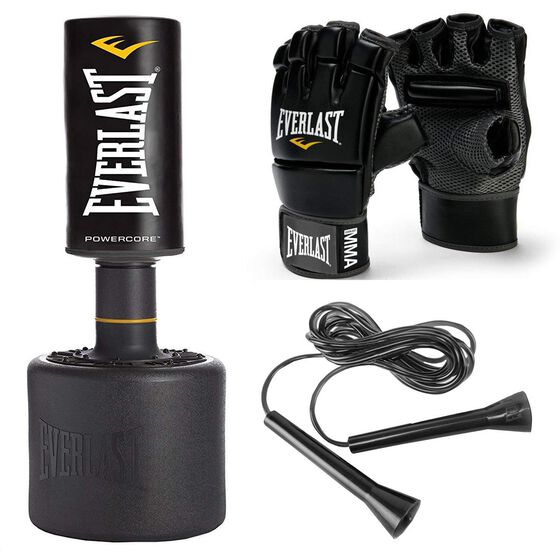Everlast Boxing Cardio Bundle in Black