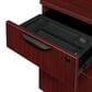 Regency Global Sourcing Legacy 71" Single Pedestal Left Corner Credenza with Return in Mahogany, , large