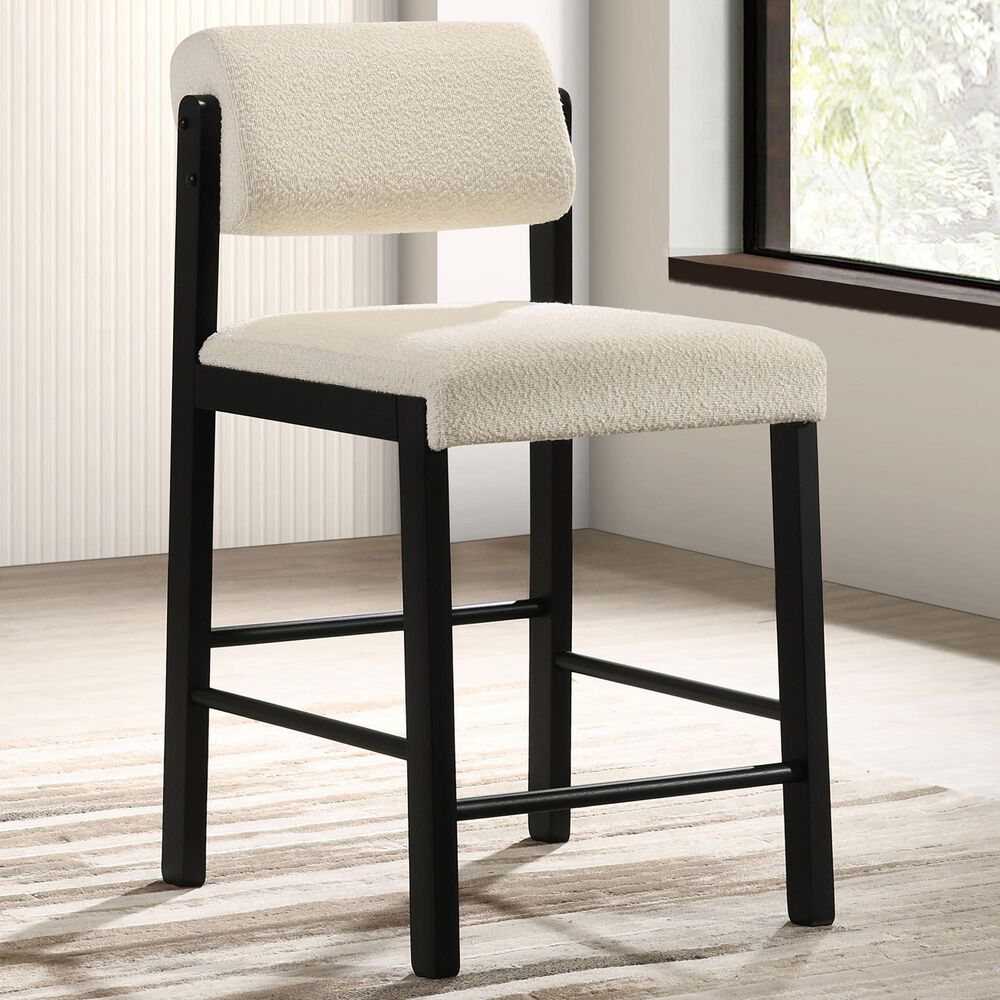 Coaster Kehoe Counter Stool in Black, , large