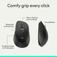 Logitech Signature Comfort Wireless Mouse in Black, , large