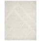 Nourison Pure Patterns Ivory and Grey 8"6" x 11"6" Area Rug, , large