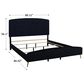 New Heritage Kailani King Upholstered Bed in Black, , large