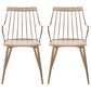 LumiSource Preston Farmhouse Accent/dining Chair in Antique Copper and Whitewashed Wood by LumiSource - Set of 2, , large