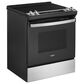Whirlpool 4.8 Cu. Ft. Electric Range with Frozen Bake in Stainless Steel, , large