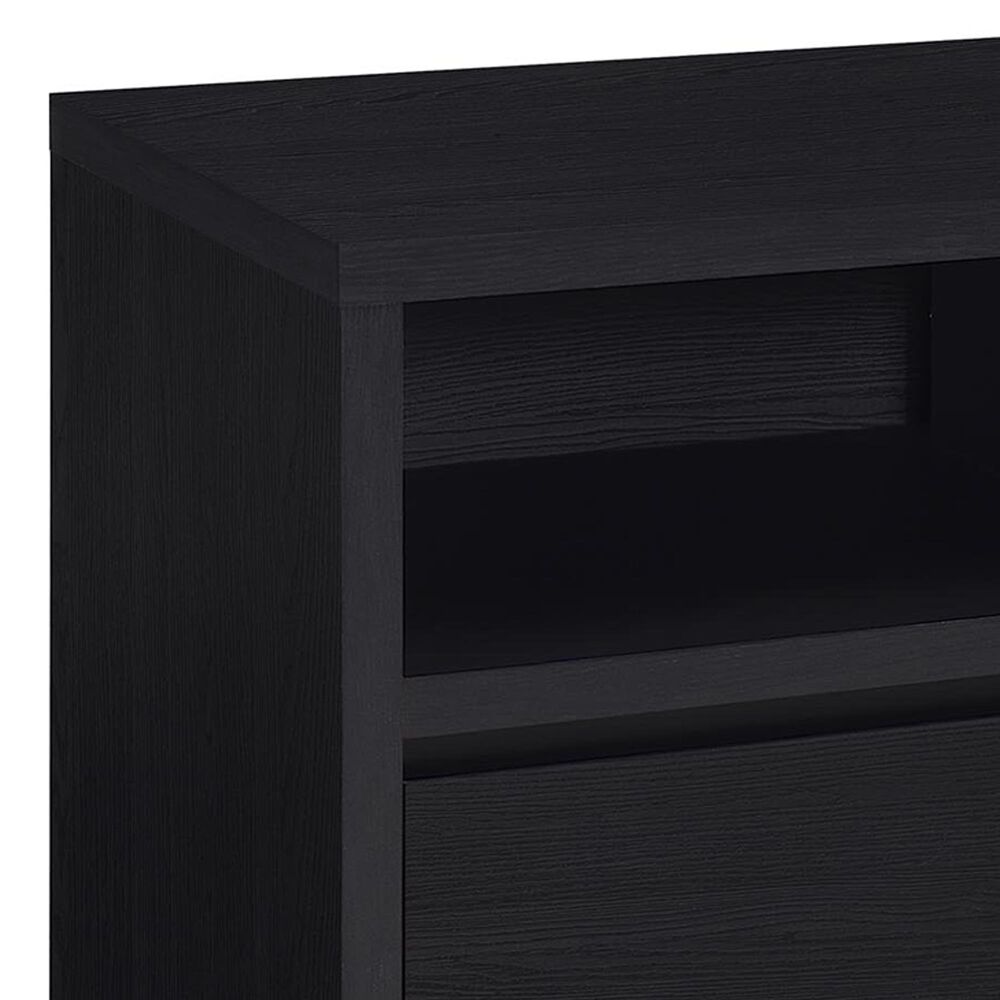 Coaster Rutland 59&quot; TV Stand Media Console in Black, , large