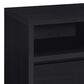 Coaster Rutland 59" TV Stand Media Console in Black, , large