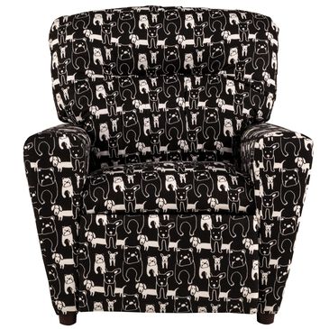 Brazil Tween Recliner in Black, , large