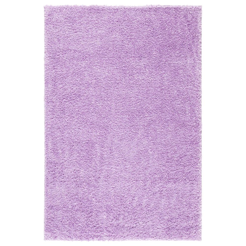 Safavieh August Shag 4" x 6" Lilac Area Rug, , large