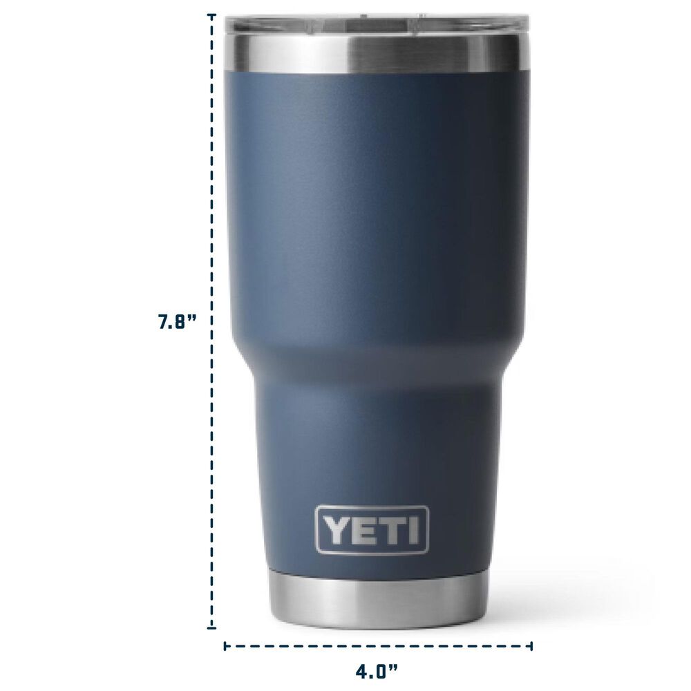 YETI Rambler 30 Oz Tumbler with MagSlider Lid in Black, , large