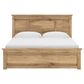 Ashley Makidern 4-Piece King Storage Bedroom Set with Four Drawers in Natural Brown, , large