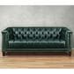 Hydeline Picadilly Stationary Sofa in Emerald Green, , large