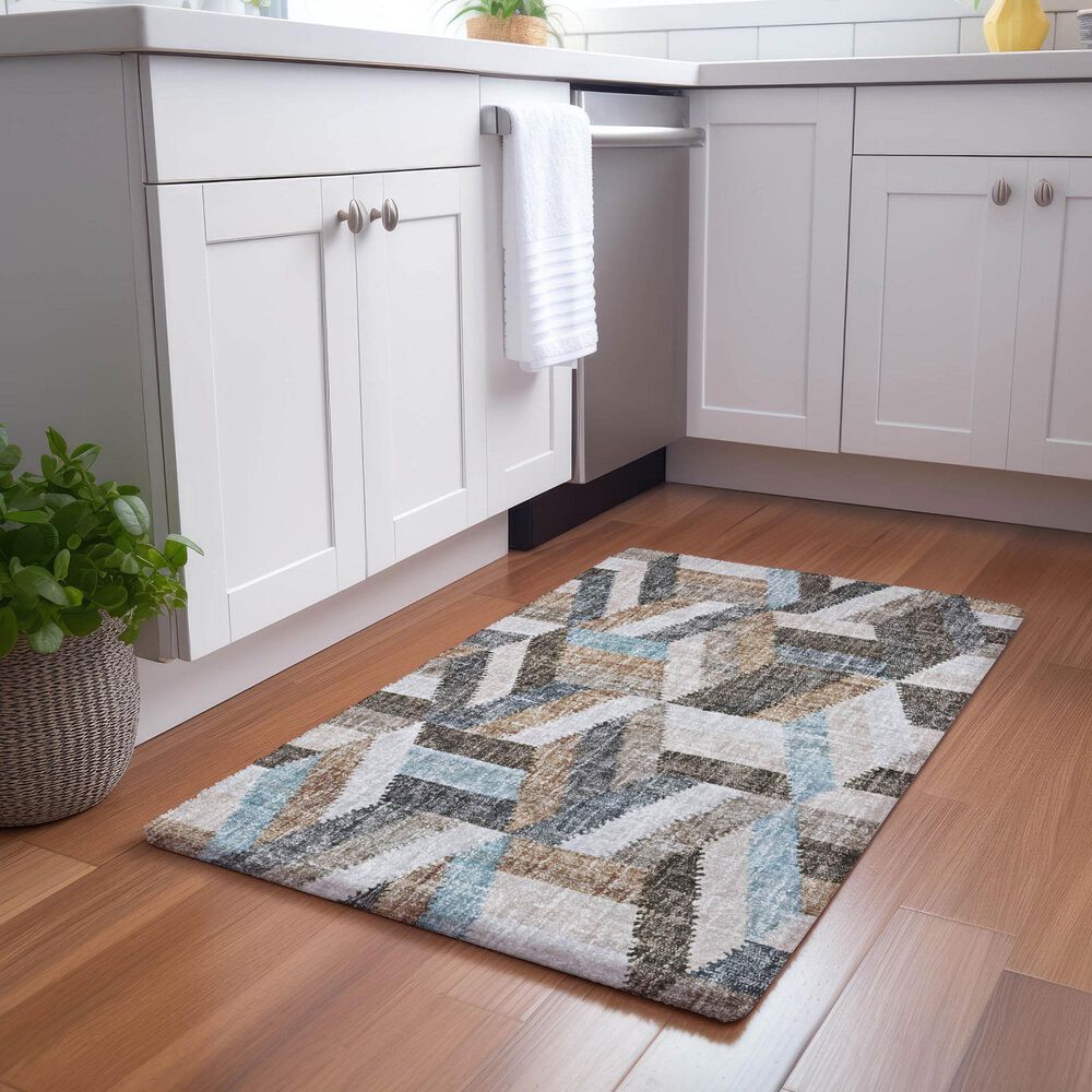 Dalyn Rug Company Lorenzo LN1 Brown 2&#39;6&quot; x 3&#39;10&quot; Area Rug, , large