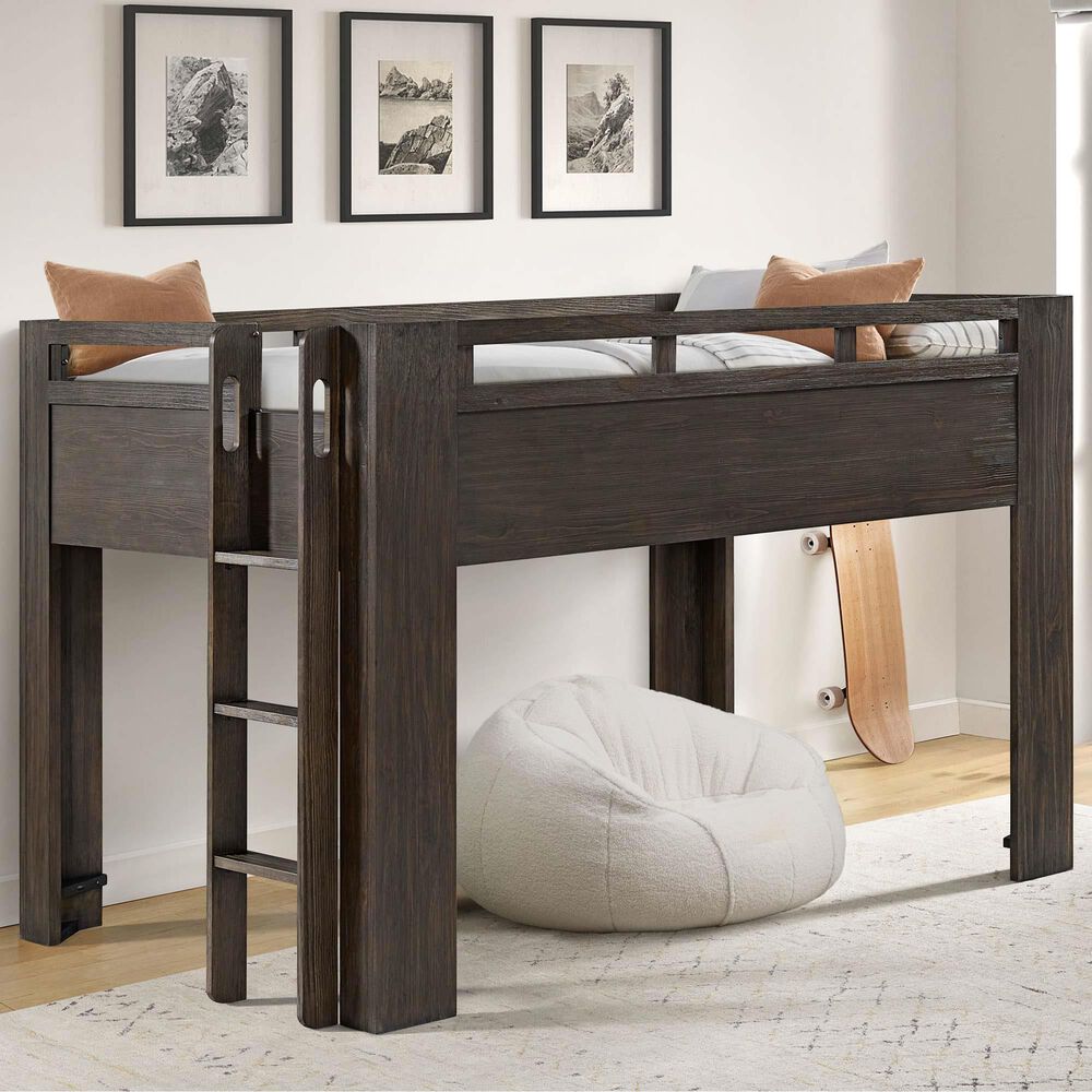 Eastern Shore Bello Full Low Loft Bed in Cocoa, , large