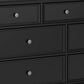 Ashley Lanolee 3-Piece Full Bedroom Set in Black, , large