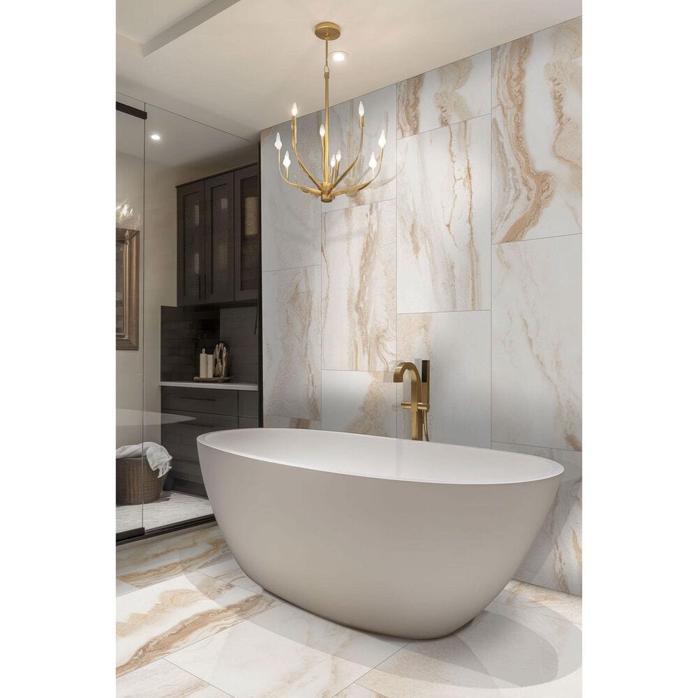MS International Exotika Nebula Almond 24&quot; x 48&quot; Porcelain Tile, , large