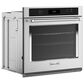 KitchenAid 30" Single Wall Oven with Air Fry Mode in PrintShield Stainless Steel, , large