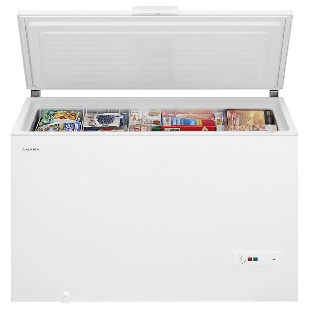 Amana 16 Cu. Ft. Chest Freezer with Basket in White, , large