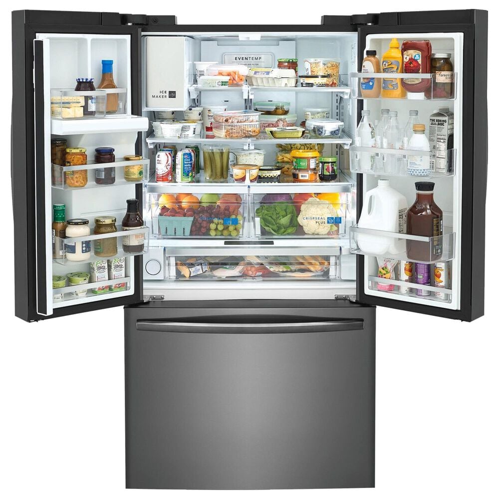 Frigidaire Gallery 27.8 Cu. Ft. French Door Refrigerator in Black Stainless Steel, , large