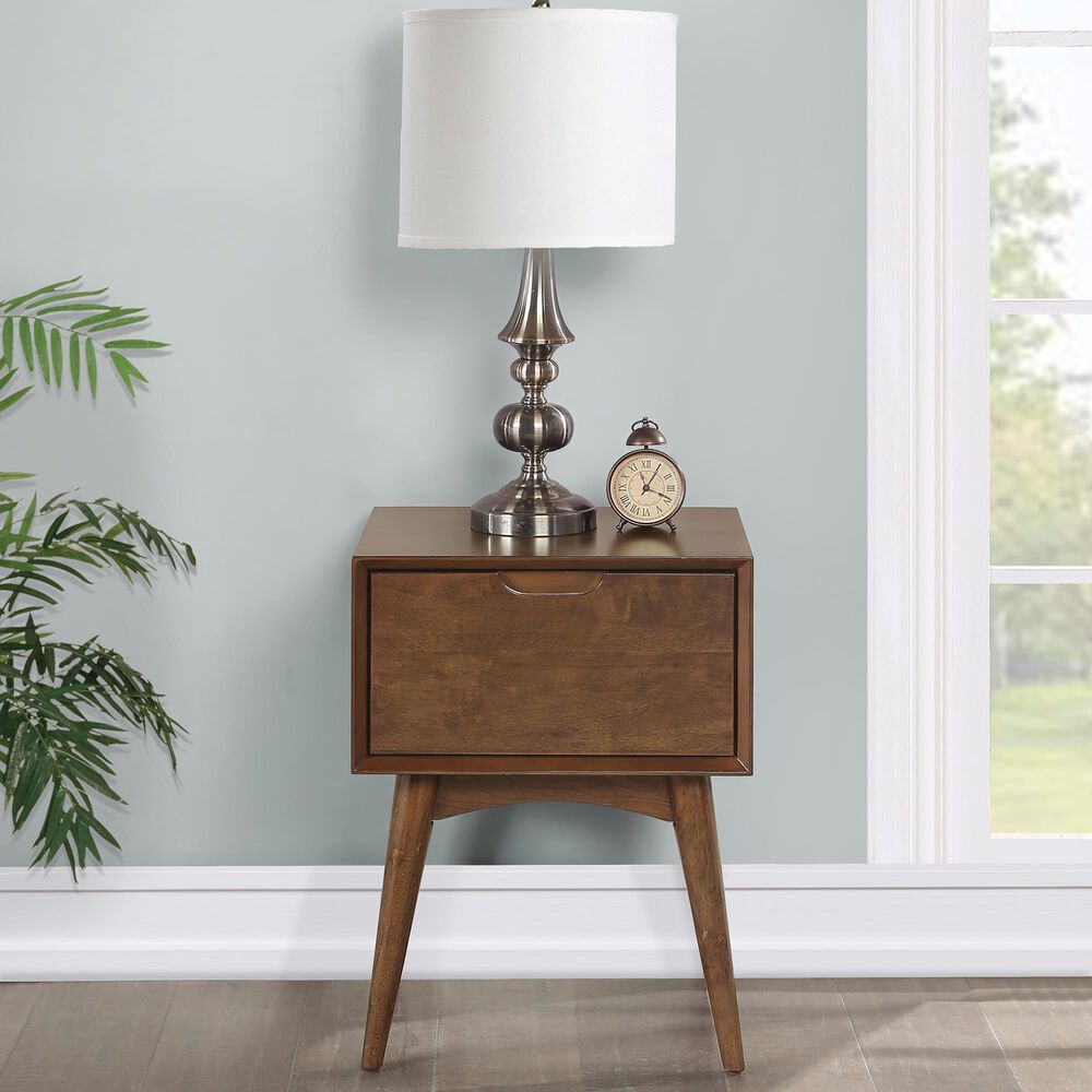 OSP Home Copenhagen Accent Table in Walnut, , large