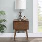 OSP Home Copenhagen Accent Table in Walnut, , large