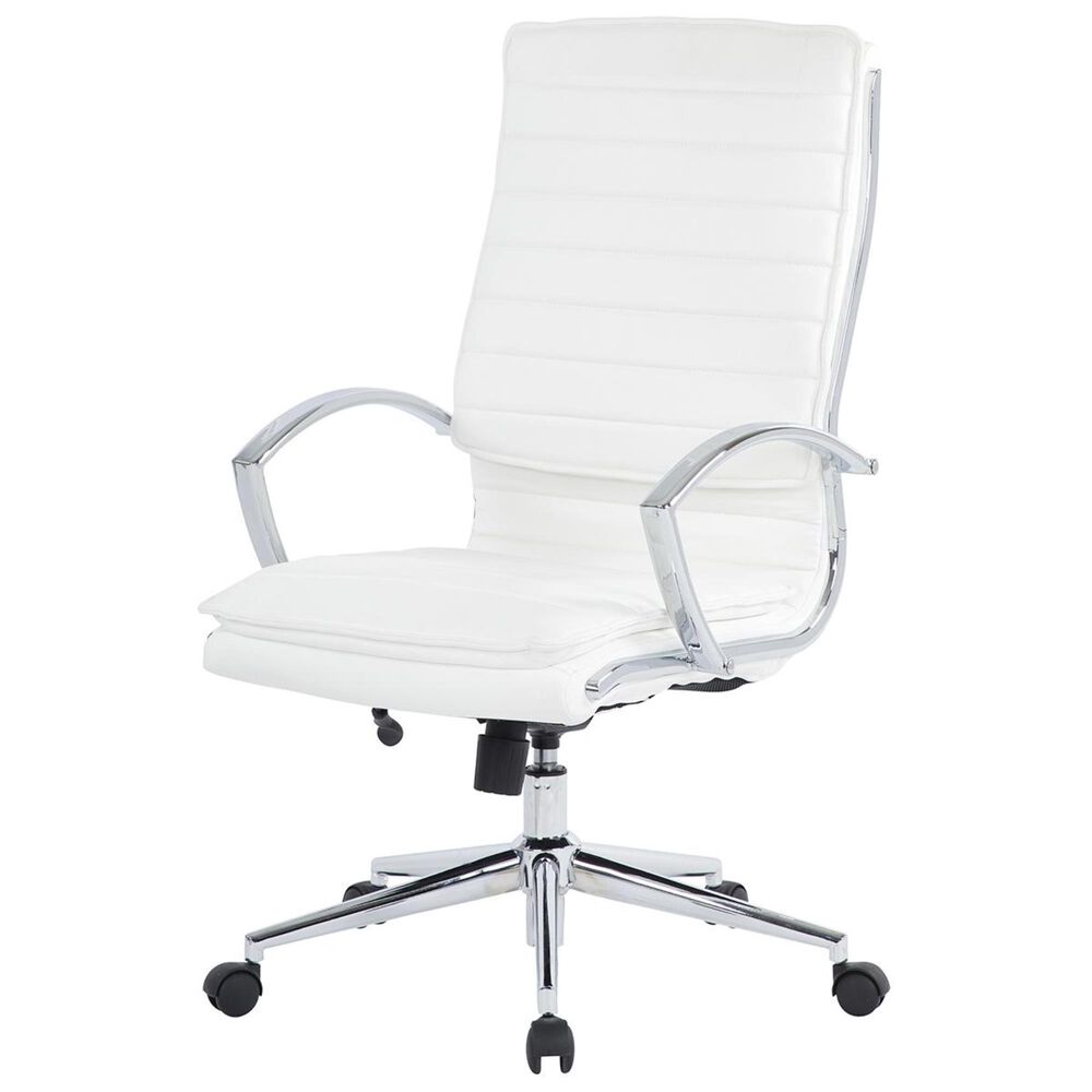 Valor Living Managers Chair in White, , large