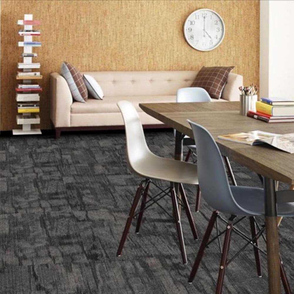 Shaw Chiseled 24&quot; x 24&quot; Carpet Tile in Create, , large