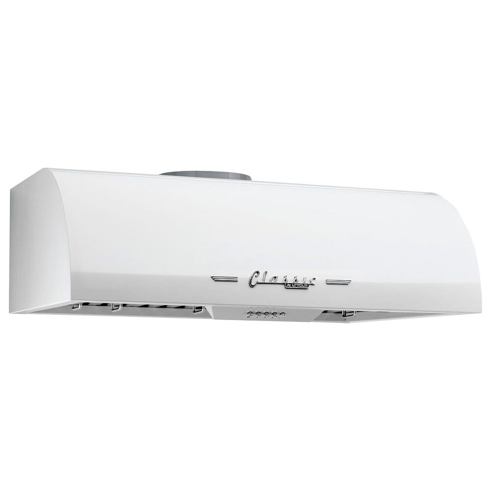 Unique Appliances Classic Retro 36" Under Cabinet Range Hood in Marshmallow White, , large