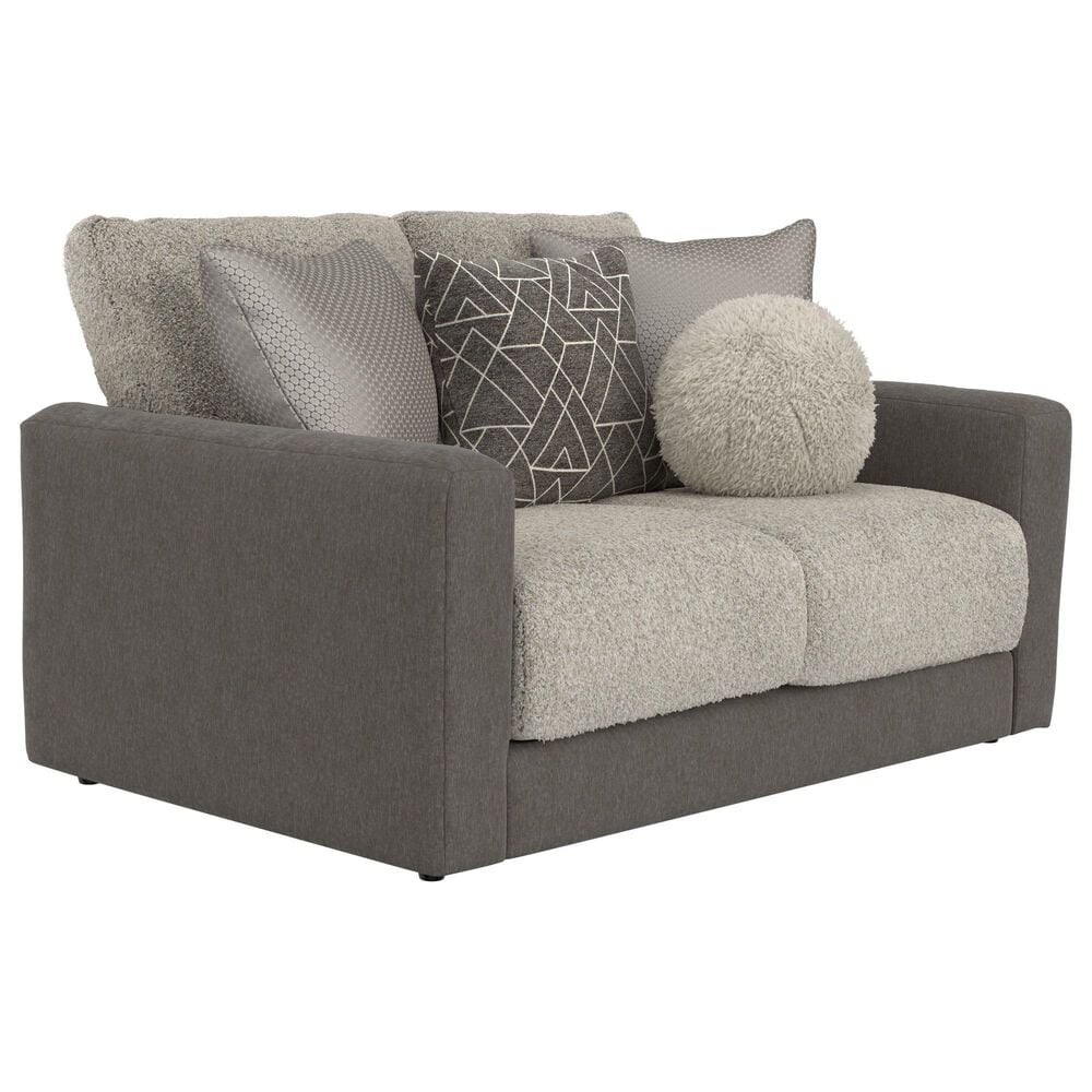 Jackson Furniture Reddington Stationary Loveseat in Fawn and Umber, , large