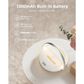 HOMLUX 4-in-1 LED Table Lamp with Portable Speaker and Wireless Charger in White and Gray, , large