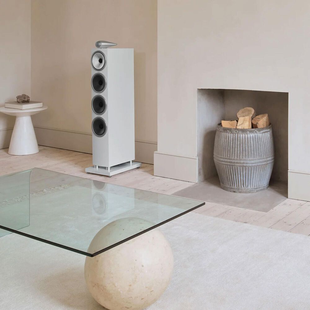 Bowers &amp; Wilkins 700 Series 702 S3 3-Way Floor Standing Loudspeaker in Satin White, , large