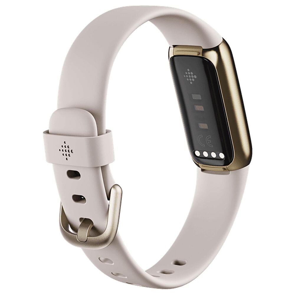 fitbit luxe activity tracker lunar white