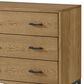 Eastern Shore Newport 6-Drawer Dresser in Natural Oak and Matte Black, , large
