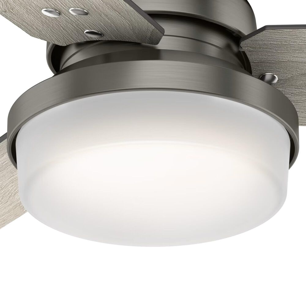 Hunter Sentinel 44&quot; Ceiling Fan with LED Lights in Brushed Slate, , large